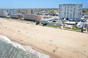 On the beach
