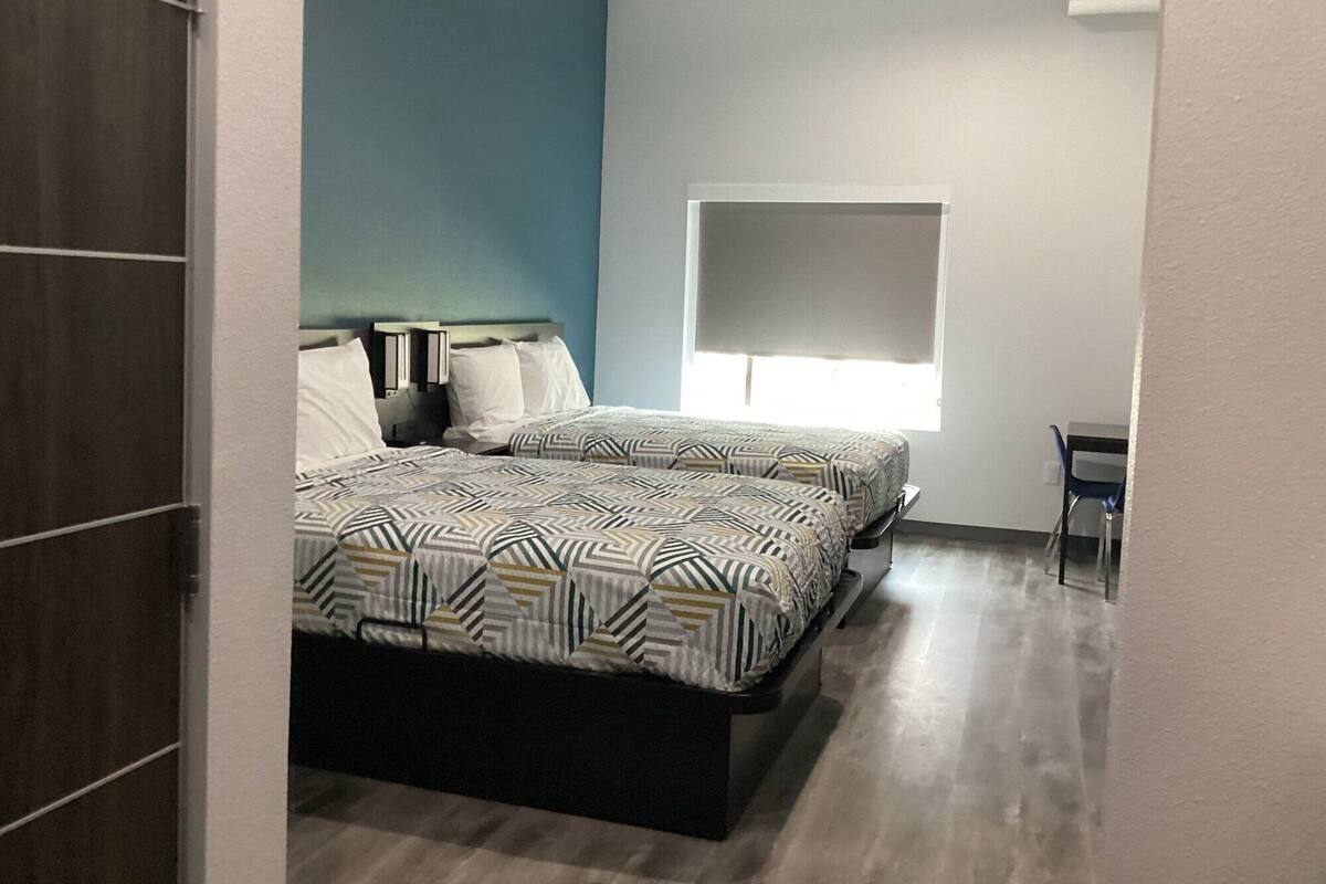 Premium bedding, pillowtop beds, individually furnished, desk