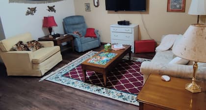 Button's Apartment-Cozy vintage-style 2-bedroom place in historic Batesville