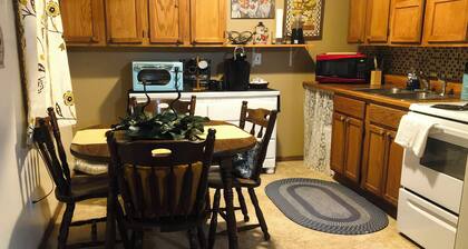 Button's Apartment-Cozy vintage-style 2-bedroom place in historic Batesville