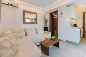 Luxury-Villa, eigener Pool | Wohnbereich