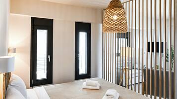 Comfort Studio, Sea View | Langsir/tirai gelap terus, seterika/papan seterika, Wi-fi percuma