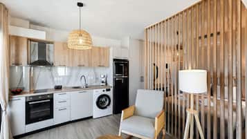 Comfort Studio, Sea View | Private kitchen