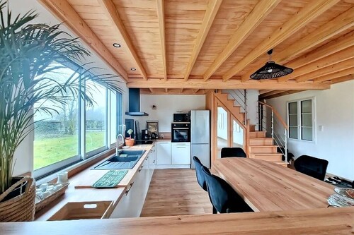 Beautiful nature gite, chalet atmosphere, with large garden, Arrest, Baie de Somme,