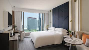 Biancheria da letto di alta qualità, una cassaforte in camera