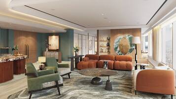 Presidential Suite | Premium bedding, in-room safe, desk, laptop workspace