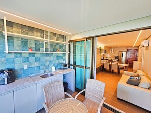 Apartment | Lanai - 02 Quartos - Carneiros Beach Resort (Tamandaré)