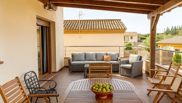 Deluxe Suite, Golf View | Terrace/patio
