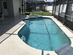 Piscine chauffée