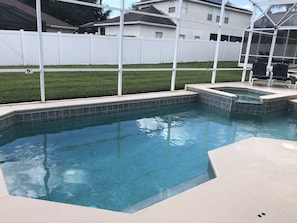 Piscine chauffée