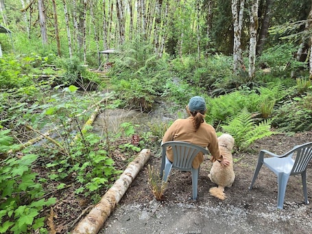 Property grounds. Cascade River Park - Cascade Nook Camp, in the heart of the North Cascades