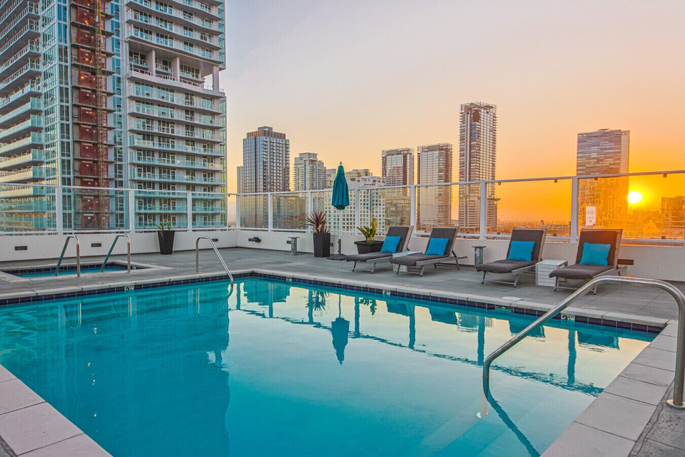 Alberca al aire libre 