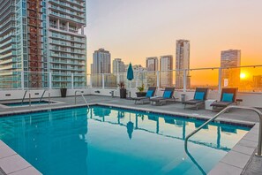 Alberca al aire libre 