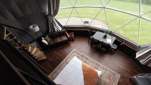 Interior - Natures Hotel. Luxury Glamping Dome minutes from Ark! (Williamstown)