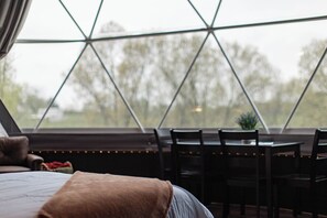 2 bedrooms, bed sheets - Natures Hotel. Luxury Glamping Dome minutes from Ark! (Williamstown)