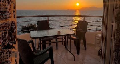 Seafront apartment with terrace