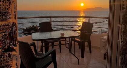 Seafront studio with terrace