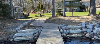 New! Escape to the Northwoods on Silver Lake. Across from ATV/snowmobile trails