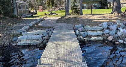 New! Escape to the Northwoods on Silver Lake. Across from ATV/snowmobile trails