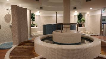 Tab panas, rawatan badan, aromaterapi