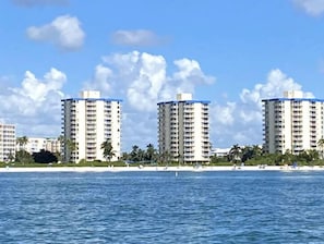 Sun loungers, beach towels