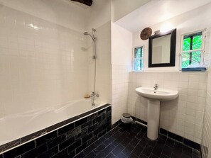 Shower, hair dryer
