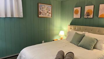 5 chambres, fer et planche à repasser, Wi-Fi gratuit, draps fournis