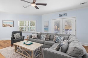 House, Multiple Beds (By the Ocean Blue) | Living area - By the Ocean Blue (Destin)