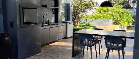 Servei de restauració a l'aire lliure