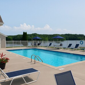 Pool - The Harbor Hideout - Riverside home near Beaches, Pier, downtown shops (St. Joseph)