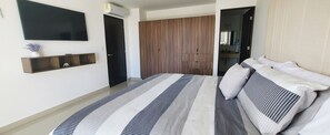 2 dormitorios, tabla de planchar con plancha, wifi y ropa de cama