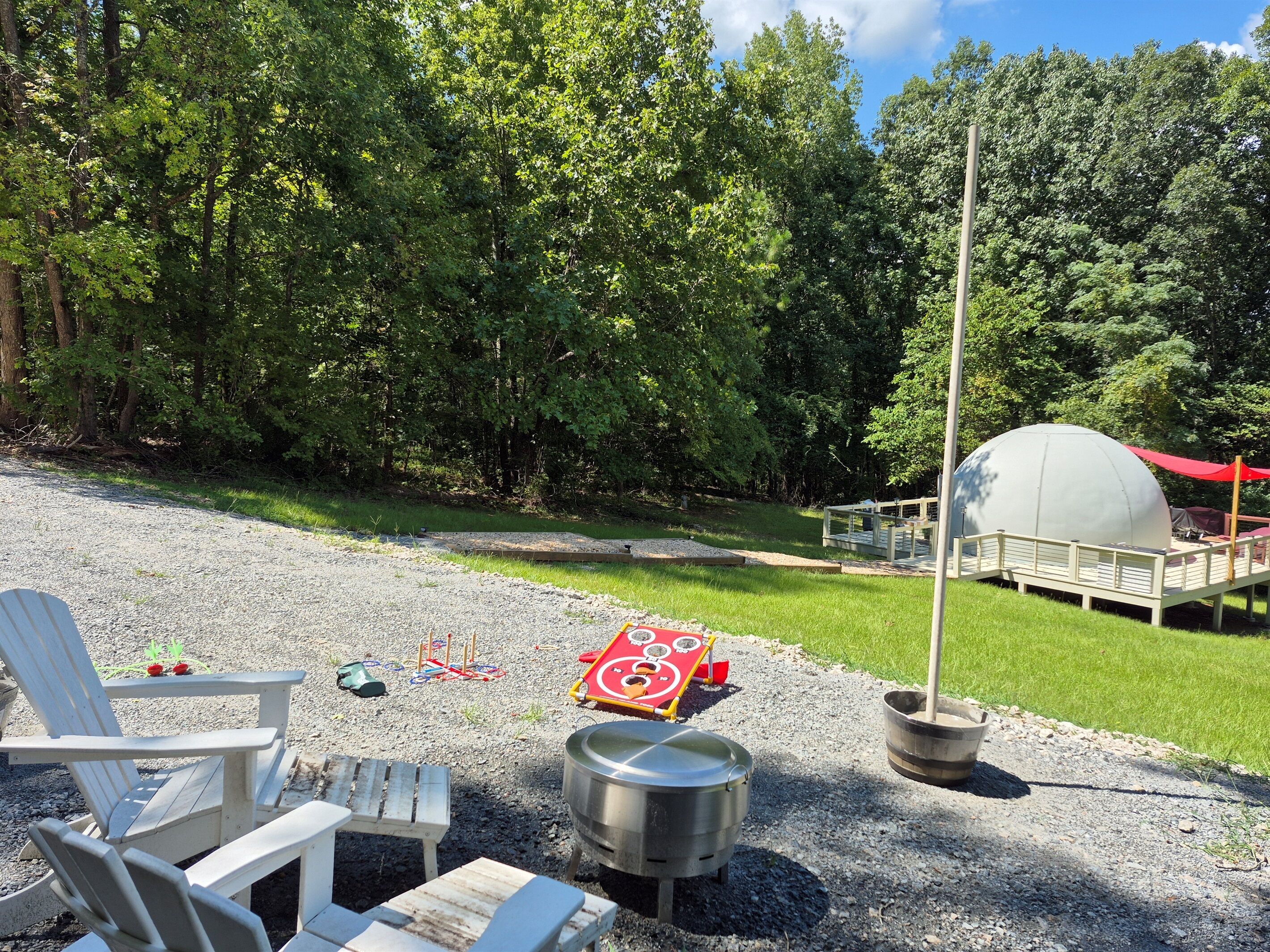 Enceinte de l’hébergement