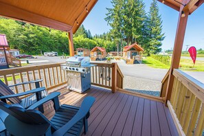 Overnattingsstedets uteområder