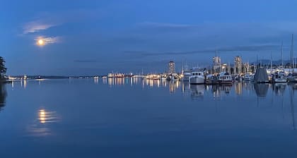 Flagship offers dockside accommodation, Paddle boards kayaks crabbing