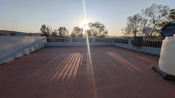 Overnattingsstedets uteområder