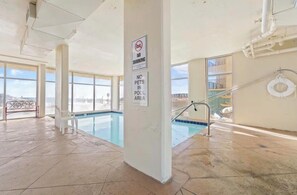 Indoor pool, outdoor pool - Skip the packed high-rises • Gulf View 2BR-2BA • Steps to Beach • Family Ready (Orange Beach)