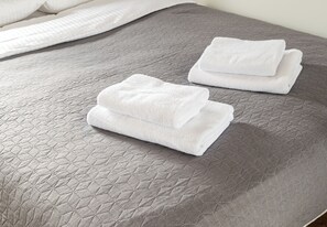 Iron/ironing board, WiFi, bed sheets
