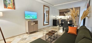 Smart-tv och böcker