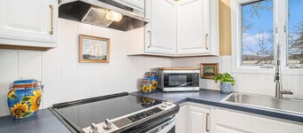 Downtown Boyne City charmer with stunning Lake Charlevoix and Boyne River views.