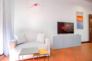 Smart TV, books, music library, video library