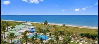 Beachfront gated community with pools, golf course, tennis, pickleball and more.