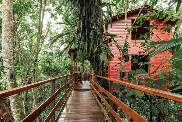 Voorkant van accommodatie