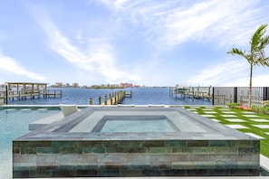 Beheizter Pool