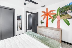 2 chambres, lit parapluie, Wi-Fi gratuit, draps fournis