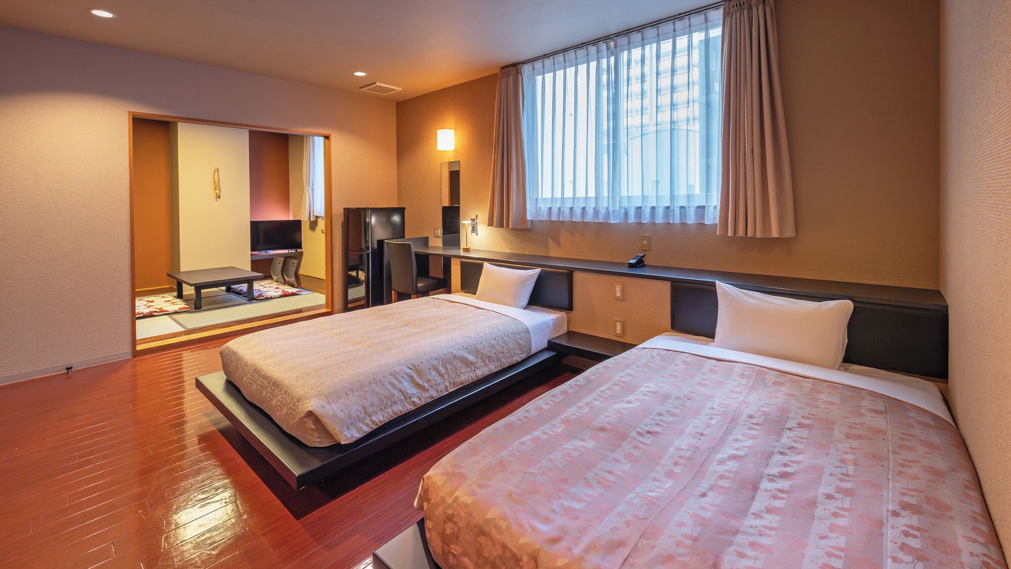 ห้องสไตล์ญี่ปุ่น | Wi-Fi ฟรี, ผ้าปูที่นอน