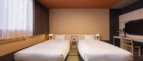 Chambre de style japonais | Wi-Fi gratuit, draps fournis