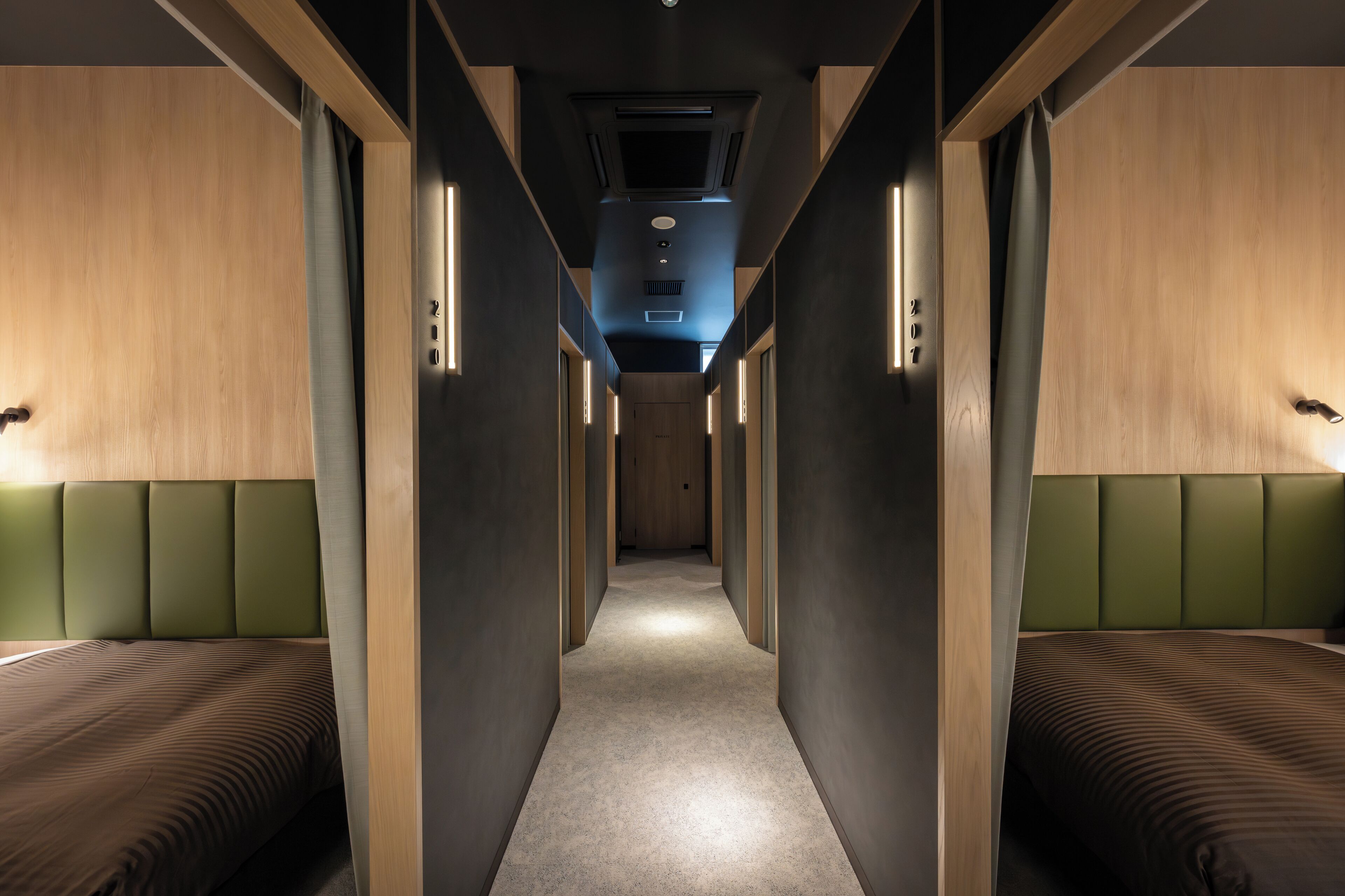 เคบิน, ผู้ชายเท่านั้น, ปลอดบุหรี่ | Wi-Fi ฟรี, ผ้าปูที่นอน