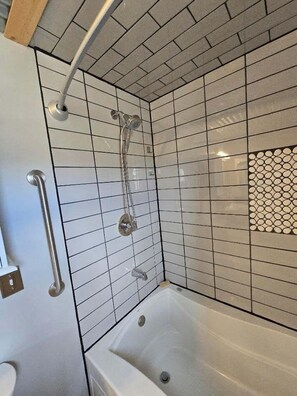 Hair dryer, towels