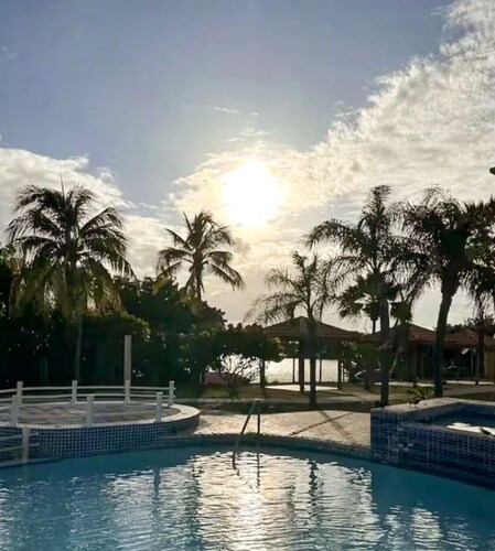 Condo View from Balcony Swimming Pool & Kayak Playa sucia