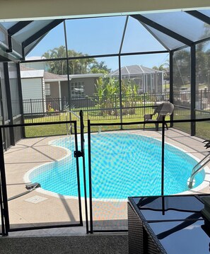 Piscine chauffée